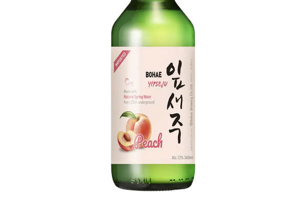 Yipseju Peach Soju (360ml) - Soju - Black Market