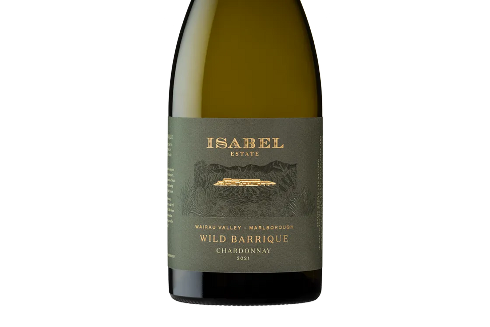 Isabel Estate Wild Barrique Marlborough Chardonnay 2021 - Chardonnay - Black Market
