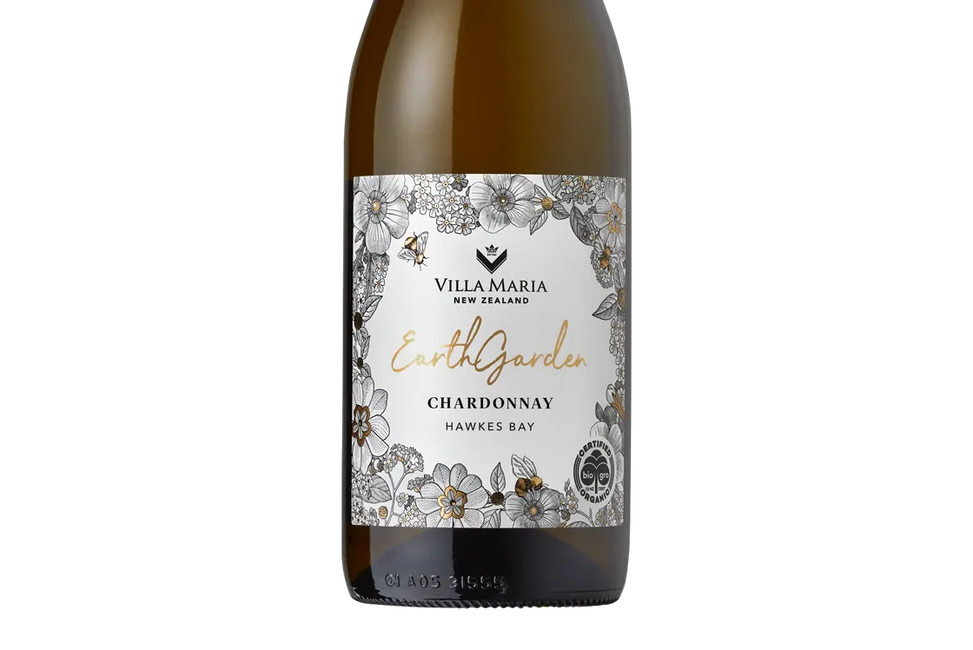Villa Maria Earth Garden Organic Hawke's Bay Chardonnay 2022 - Chardonnay - Black Market