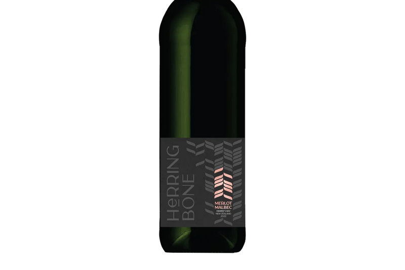 Herringbone Hawke's Bay Merlot Malbec 2024 - Merlot - Black Market