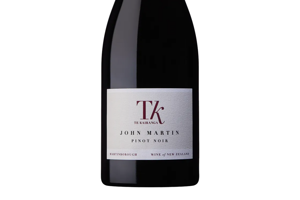 Te Kairanga John Martin Martinborough Pinot Noir 2022 - Pinot Noir - Black Market