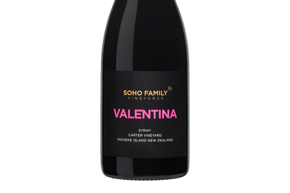 SOHO Valentina Waiheke Island Syrah 2022 - Syrah - Black Market