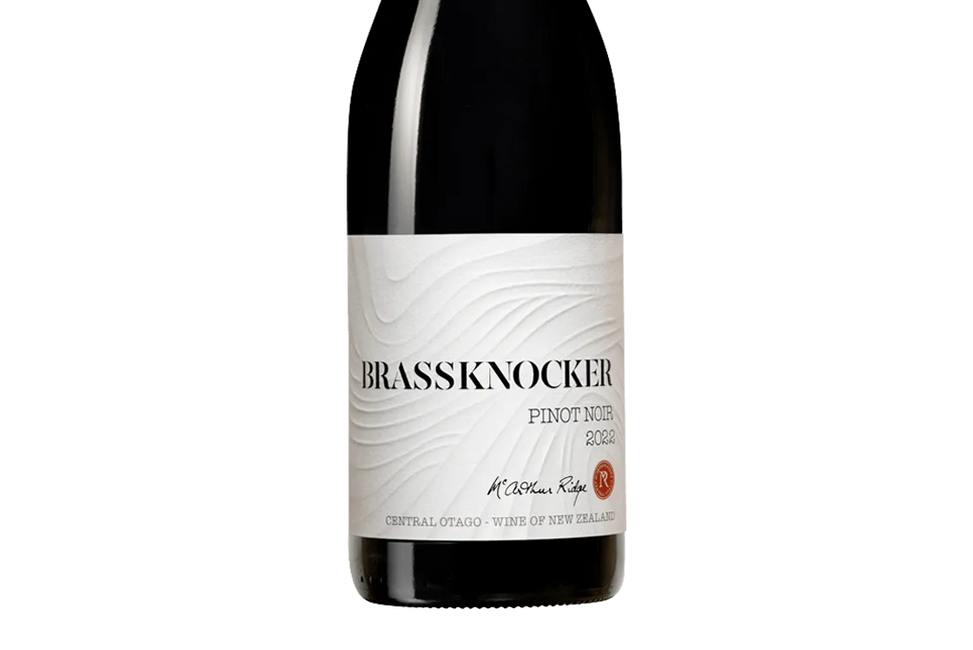 McArthur Ridge Brassknocker Central Otago Pinot Noir 2022 - Pinot Noir - Black Market