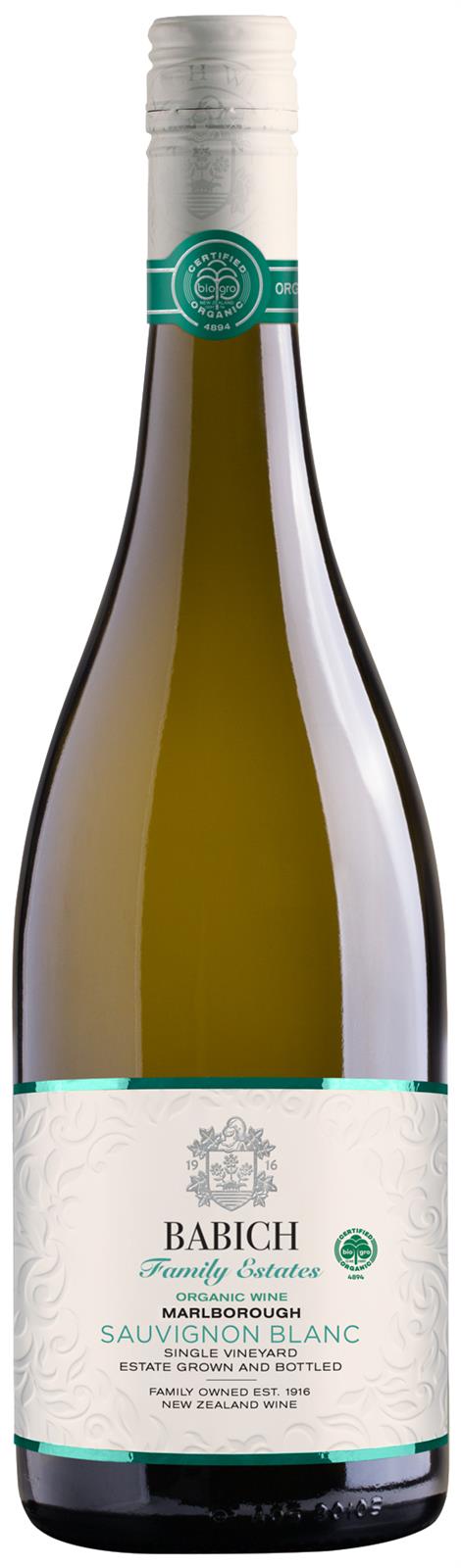Babich Family Estates Headwaters Marlborough Organic Sauvignon Blanc 2023 - Sauvignon Blanc - Black Market