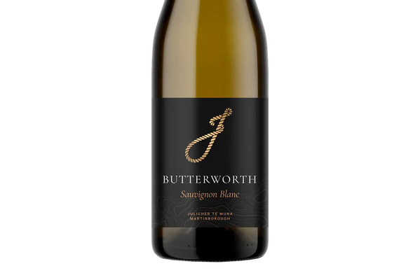 Butterworth Te Muna Martinborough Barrel Fermented Sauvignon Blanc 2022 - Sauvignon Blanc - Black Market