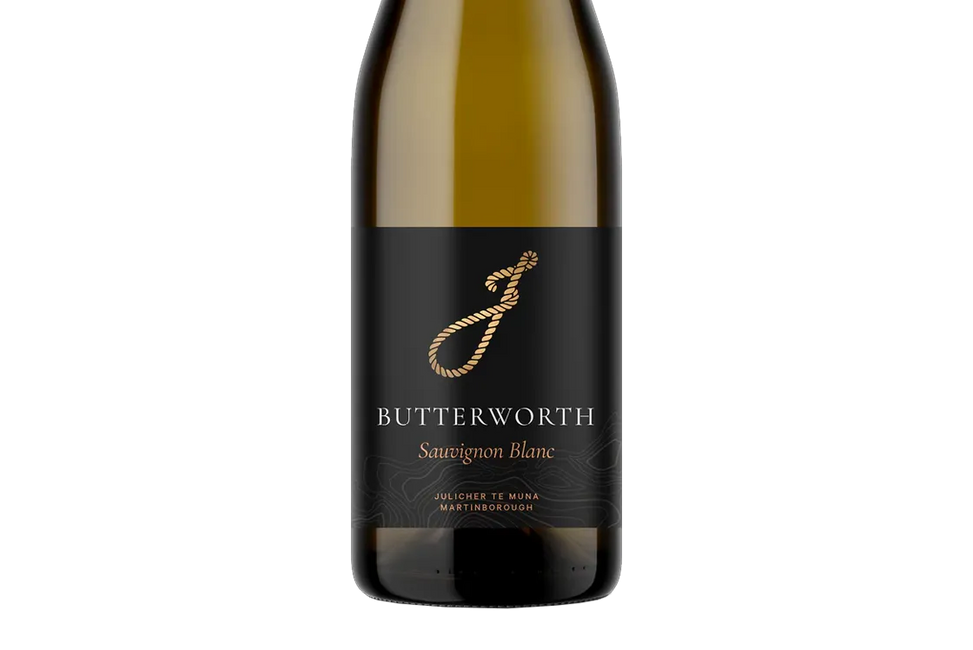 Butterworth Te Muna Martinborough Barrel Fermented Sauvignon Blanc 2022 - Sauvignon Blanc - Black Market
