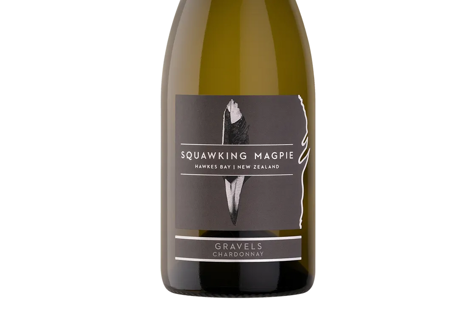 Squawking Magpie The Gravels Hawkes Bay Chardonnay 2022 - Chardonnay - Black Market