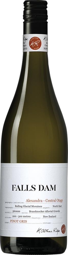 McArthur Ridge Falls Dam Central Otago Pinot Gris 2025 - Pinot Gris - Black Market