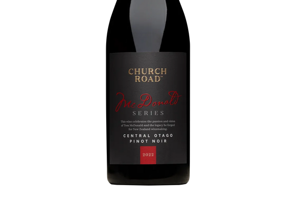 Church Road McDonald Series Central Otago Pinot Noir 2022 - Pinot Noir - Black Market