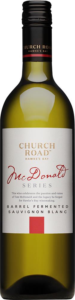 Church Road McDonald Series Barrel-Fermented Hawke's Bay Sauvignon Blanc 2021 - Sauvignon Blanc - Black Market