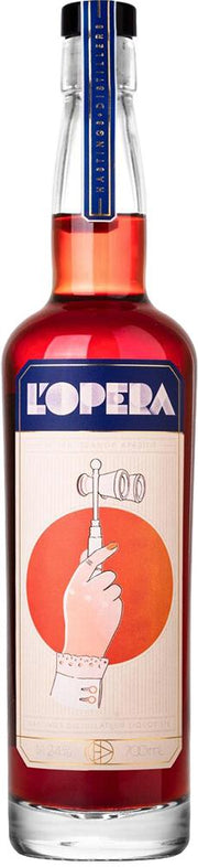 L’Opera Bitter Orange Aperitif (700ml) - Liqueur - Black Market