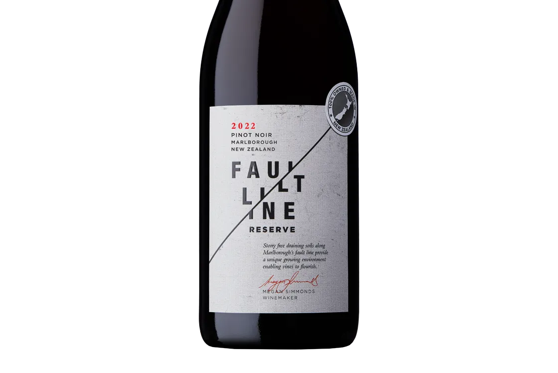 Faultline Reserve Marlborough Pinot Noir 2022 - Pinot Noir - Black Market