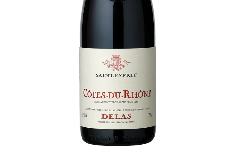 Delas Côtes-Du-Rhône Saint-Esprit 2022 (France) - Syrah - Black Market