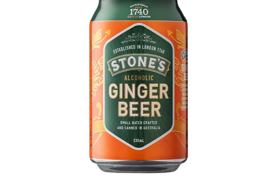 Stone's Alcoholic Ginger Beer (330ml) - Ginger Beer - Black Market