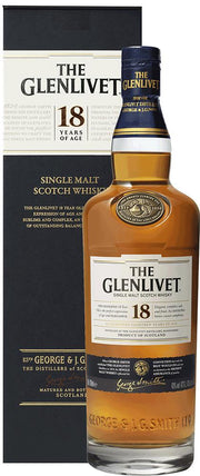The Glenlivet 18 Year Old Single Malt Scotch Whisky (700ml) - Whisky - Black Market