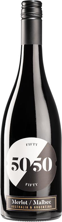 Fifty/Fifty Merlot Malbec 2023 (Australia/Argentina) - Merlot - Black Market