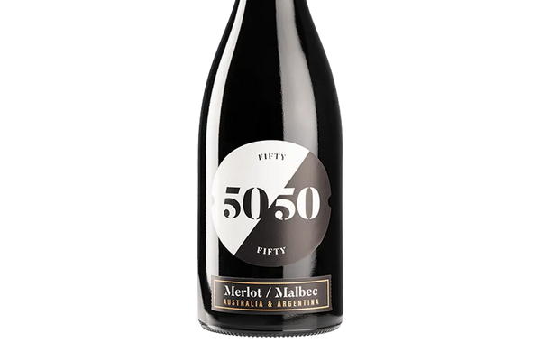 Fifty/Fifty Merlot Malbec 2023 (Australia/Argentina) - Merlot - Black Market