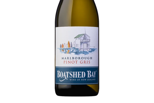 Boatshed Bay Marlborough Pinot Gris 2025 - Pinot Gris - Black Market