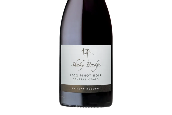 Shaky Bridge Artisan Reserve Central Otago Pinot Noir 2022 - Pinot Noir - Black Market