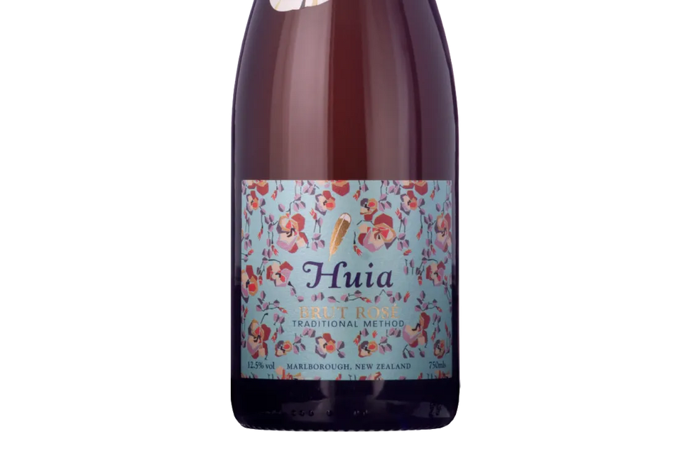 Huia Marlborough Brut Sparkling Rosé 2020 - Rosé - Black Market