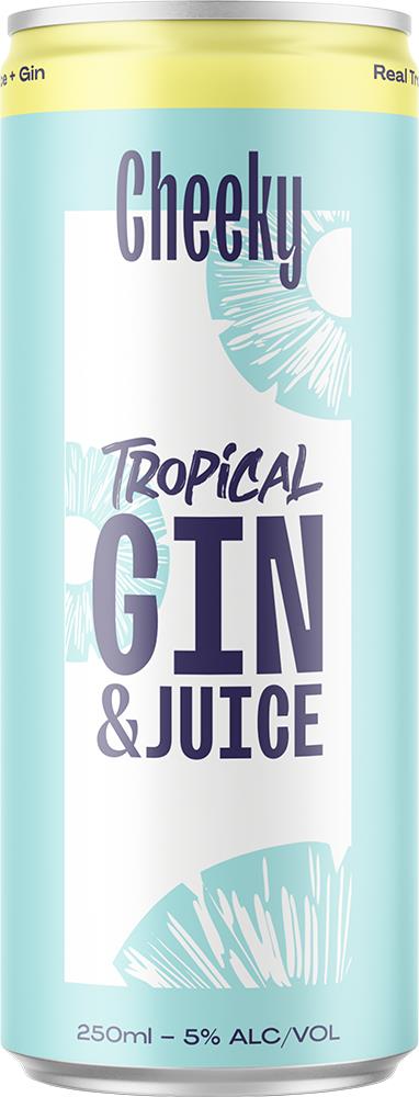 Cheeky Hard Iced Tea Gin & Juice (250ml) - - Black Market