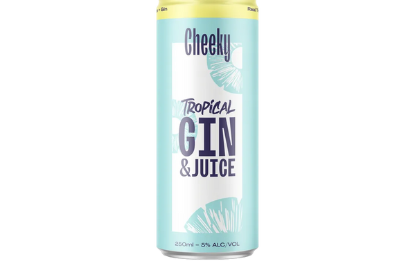 Cheeky Hard Iced Tea Gin & Juice (250ml) - - Black Market
