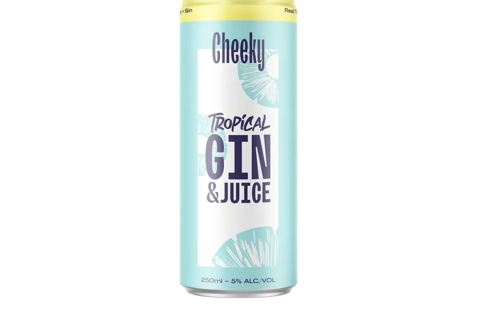 Cheeky Hard Iced Tea Gin & Juice (250ml) - - Black Market