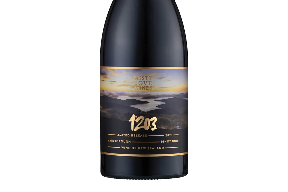 Misty Cove 1203 Limited Release Marlborough Pinot Noir 2023 - Pinot Noir - Black Market