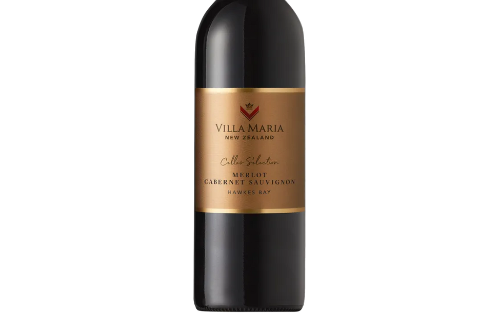 Villa Maria Cellar Selection Hawke's Bay Merlot Cabernet Sauvignon 2023 - Merlot - Black Market
