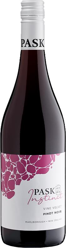 Pask Instinct Vine Velvet Marlborough Pinot Noir 2022 - Pinot Noir - Black Market