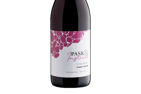 Pask Instinct Vine Velvet Marlborough Pinot Noir 2022 - Pinot Noir - Black Market