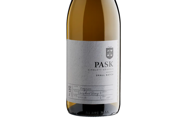 Pask Small Batch Gimblett Gravels Hawke's Bay Viognier 2020 - Viognier - Black Market