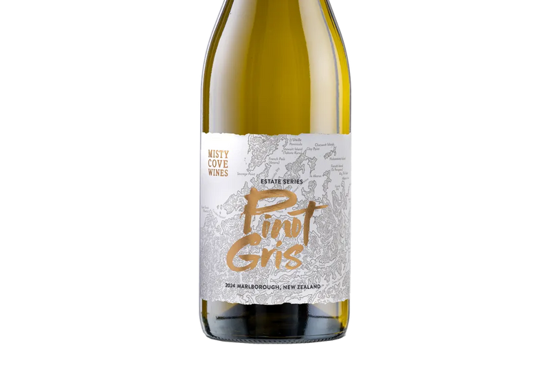 Misty Cove Estate Marlborough Pinot Gris 2024 - Pinot Gris - Black Market