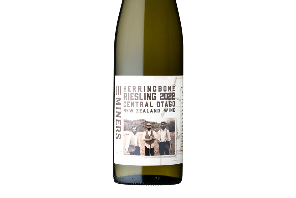 Three Miners Herringbone Central Otago Riesling 2022 - Riesling - Black Market