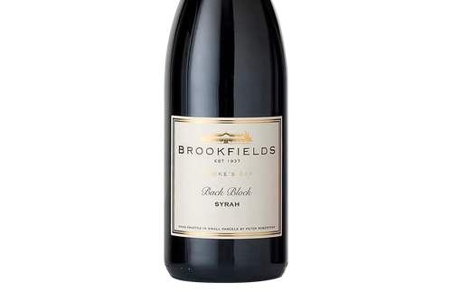 Brookfields Back Block Hawke's Bay Syrah 2023 - Syrah - Black Market