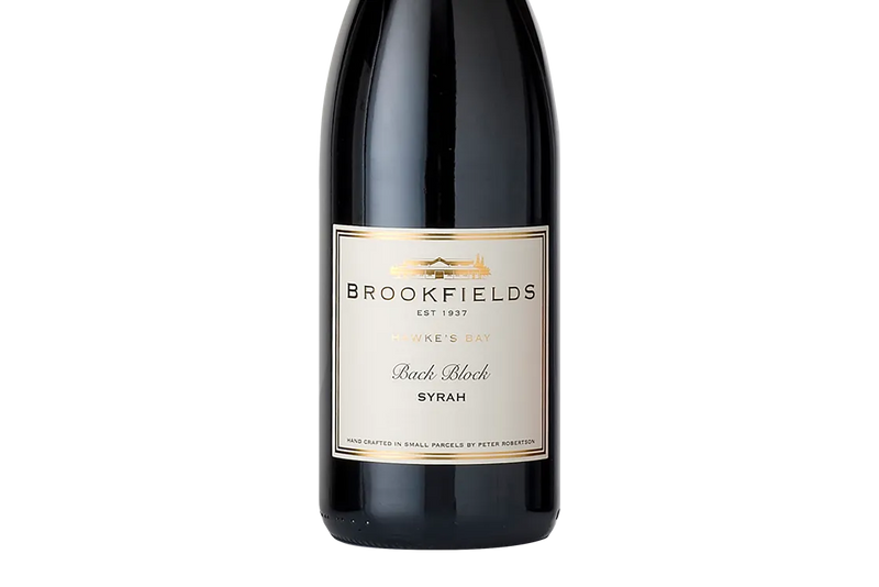 Brookfields Back Block Hawke's Bay Syrah 2023 - Syrah - Black Market