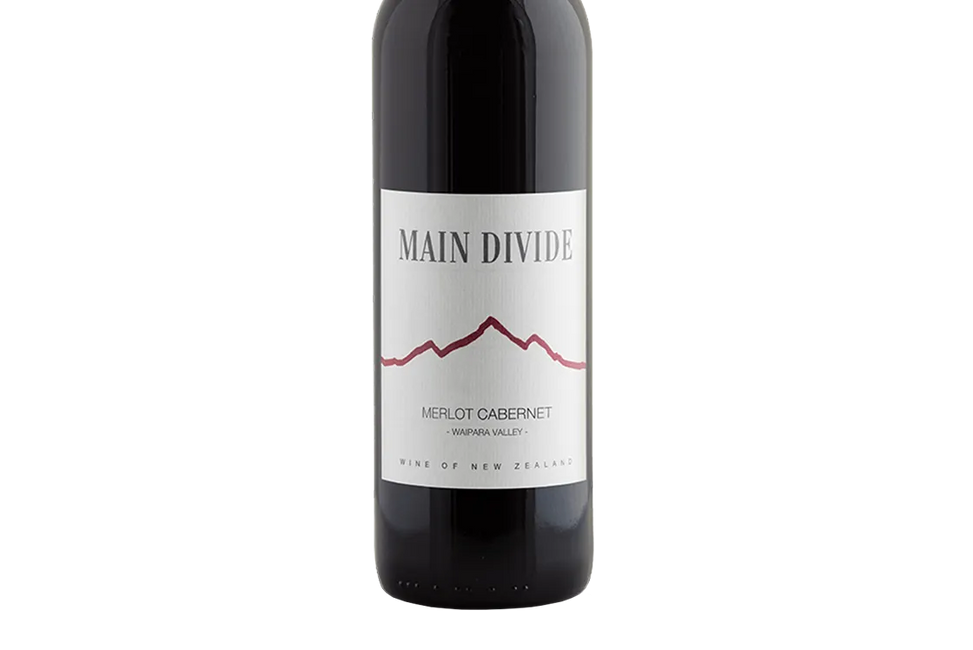 Main Divide Waipara Valley Merlot Cabernet 2022 - Merlot - Black Market
