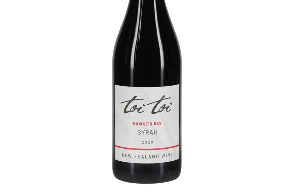 Toi Toi Hawke's Bay Syrah 2024 - Syrah - Black Market