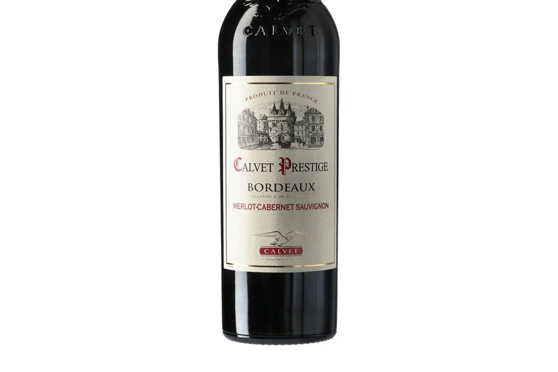 Calvet Prestige Bordeaux Merlot Cabernet Sauvignon 2022 (France) - Bordeaux Blend - Black Market