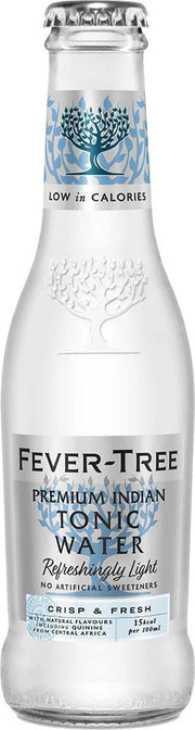 Fever Tree Premium Light Indian Tonic (200ml) (6x4pk) - Tonic Water - Black Market