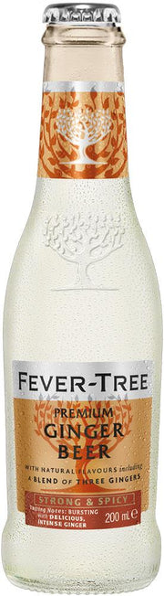 Fever Tree Premium Ginger Beer (200ml) (6x4pk) - Ginger Beer - Black Market