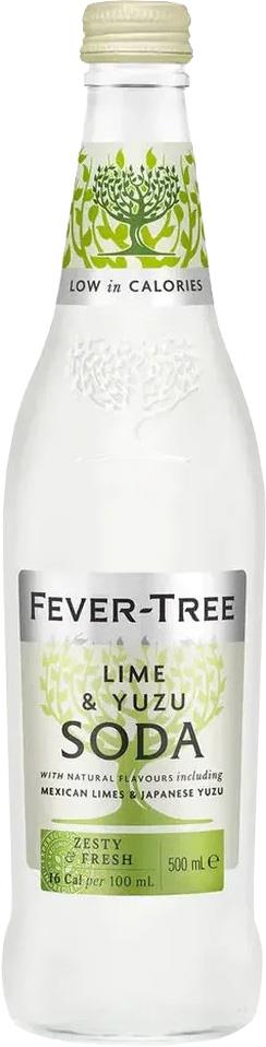 Fever Tree Lime & Yuzu Soda (500ml) - Soda Water - Black Market
