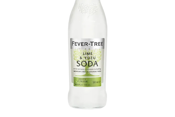 Fever Tree Lime & Yuzu Soda (500ml) - Soda Water - Black Market