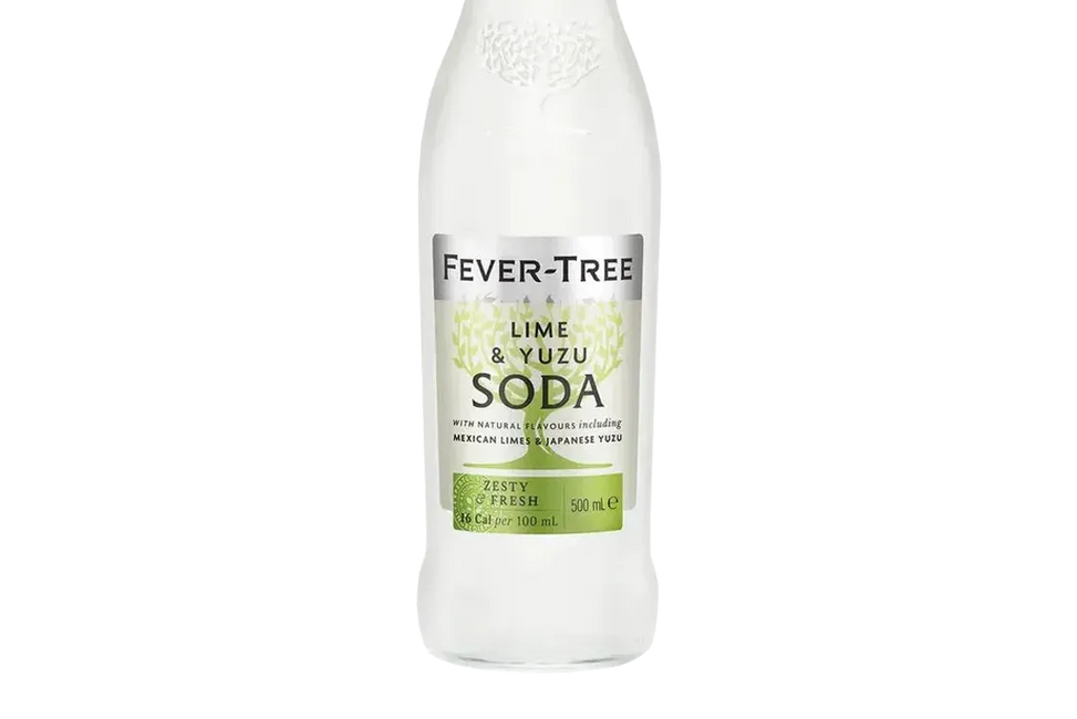 Fever Tree Lime & Yuzu Soda (500ml) - Soda Water - Black Market
