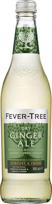 Fever Tree Dry Ginger Ale (500ml) - Ginger Ale - Black Market
