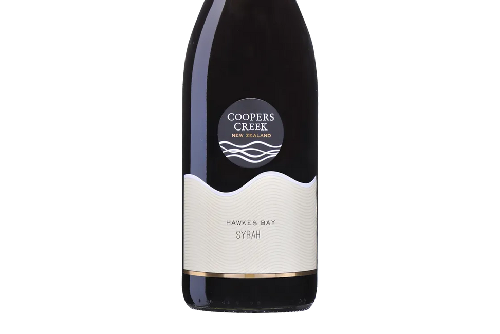 Coopers Creek Hawke's Bay Syrah 2020 - Syrah - Black Market