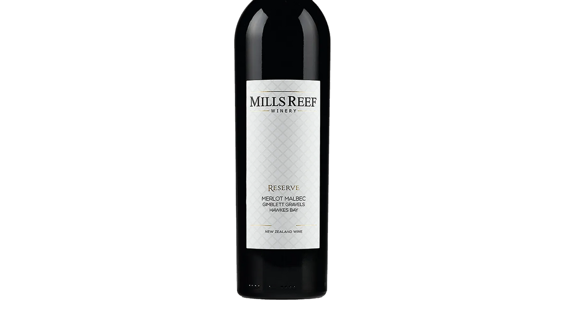 Mills Reef Reserve Gimblett Gravels Merlot Malbec 2022 - Merlot Malbec - Black Market