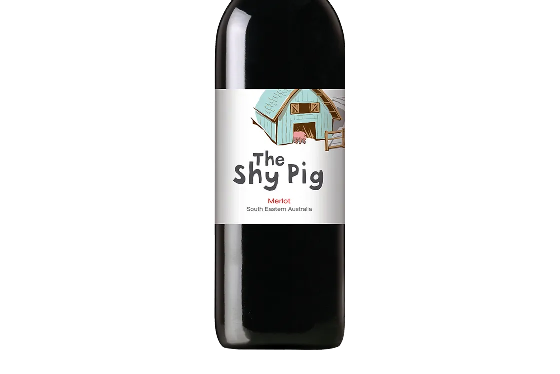 The Shy Pig South Eastern Australia Merlot 2023 (Australia) - Merlot - Black Market