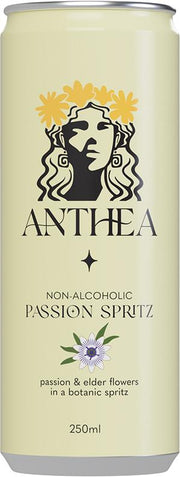 Anthea Non-Alcoholic Passion Spritz (250ml) - Pre-Mixed - Black Market