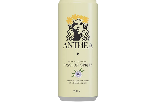 Anthea Non-Alcoholic Passion Spritz (250ml) - Pre-Mixed - Black Market